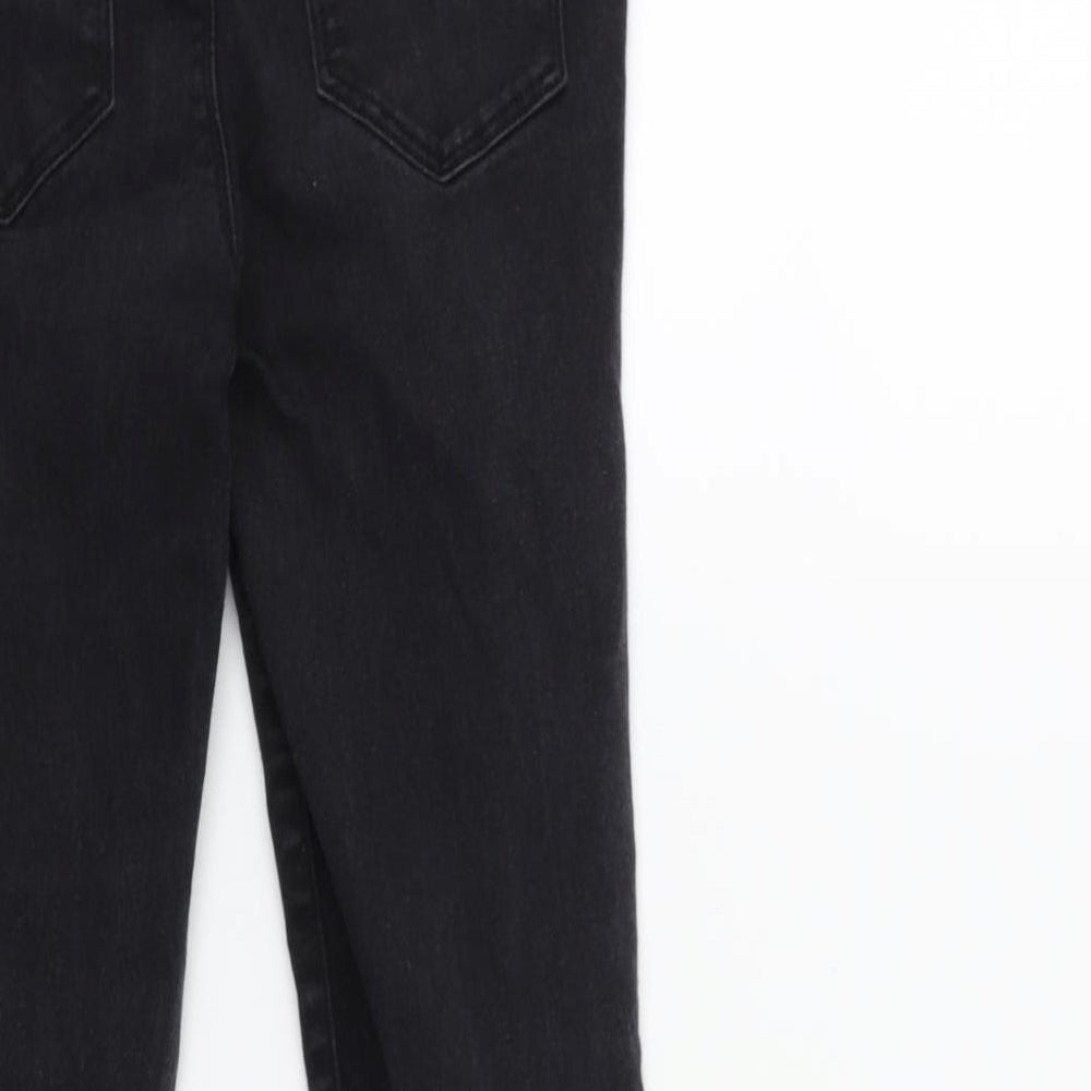 George Womens Black  Denim Jegging Jeans Size 10 L26 in