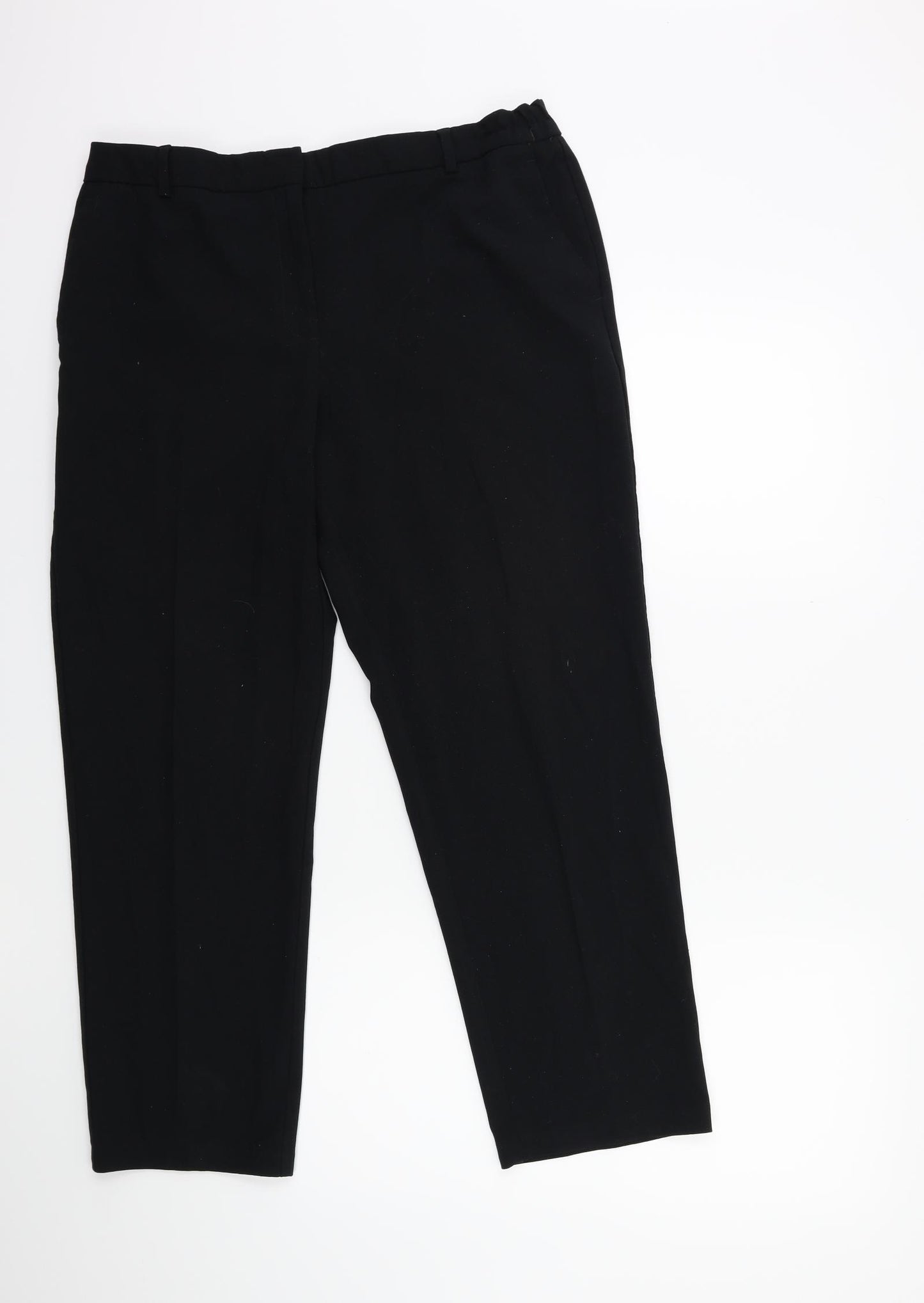 Marks and Spencer Womens Black   Trousers  Size 32 in L28 in
