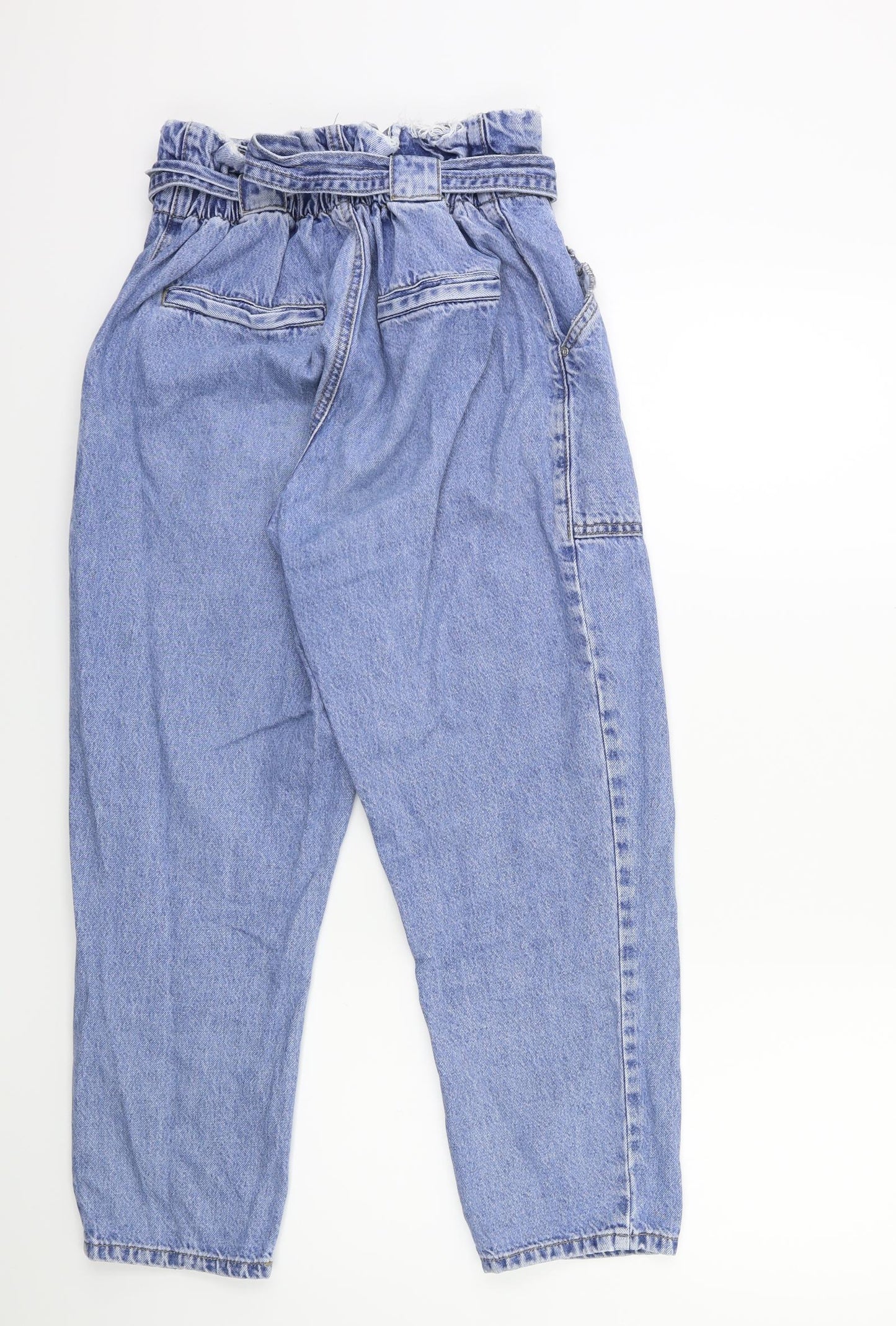River Island Womens Blue  Denim Mom Jeans Size 10 L25 in