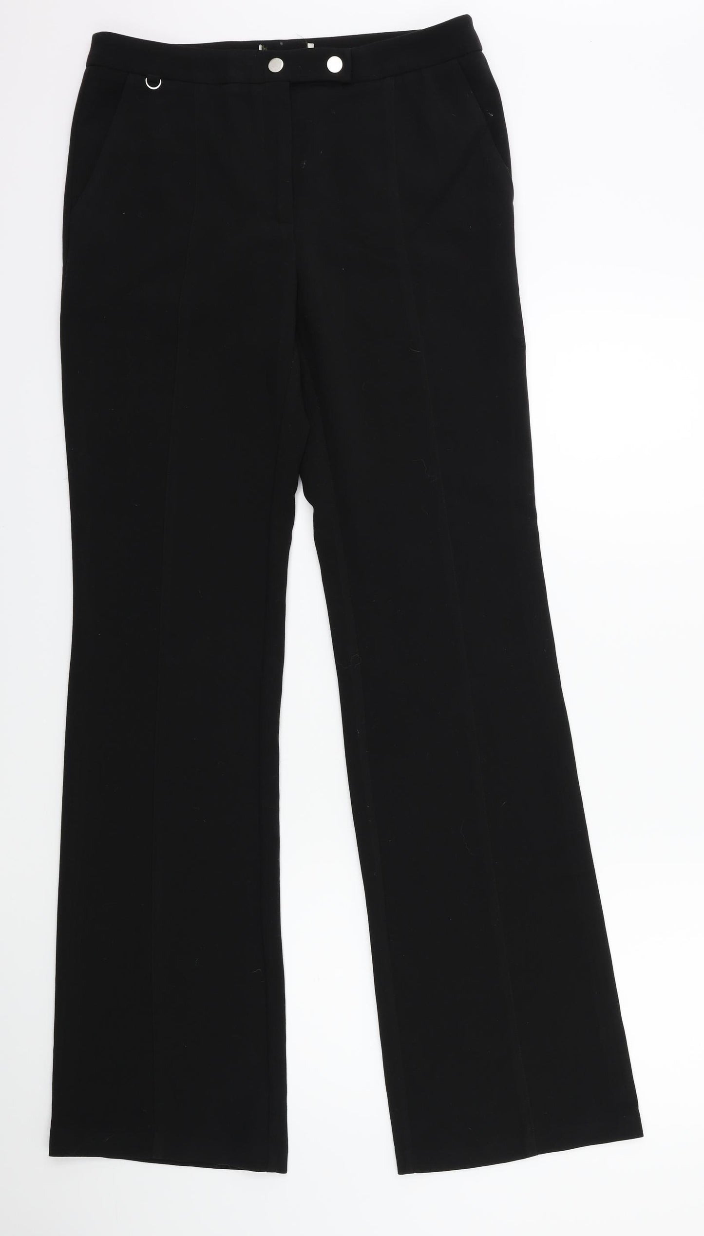 Preworn Womens Black   Trousers  Size 30 in L33 in