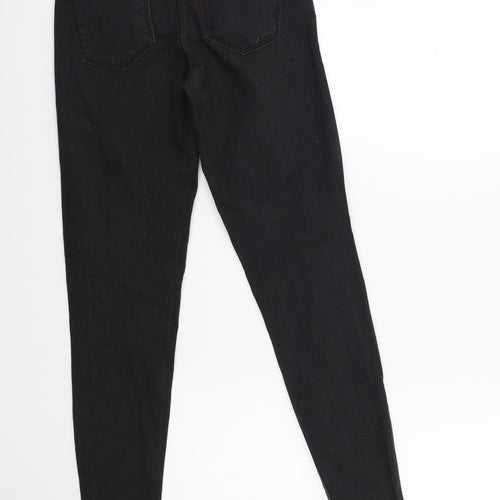 Denim & Co. Womens Black  Denim Skinny Jeans Size 6 L27 in