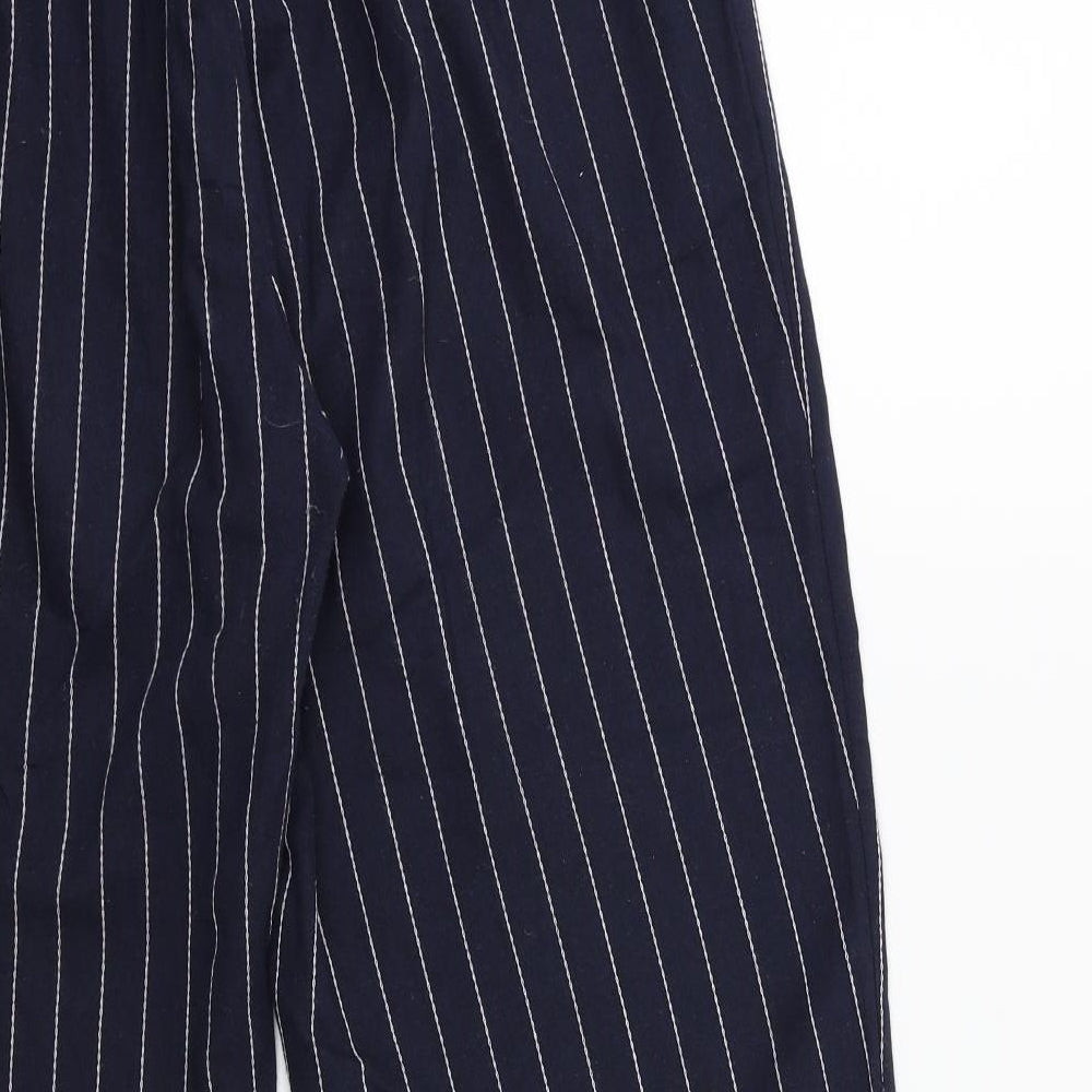 Zanzea Womens Blue Striped  Trousers  Size XL L30 in