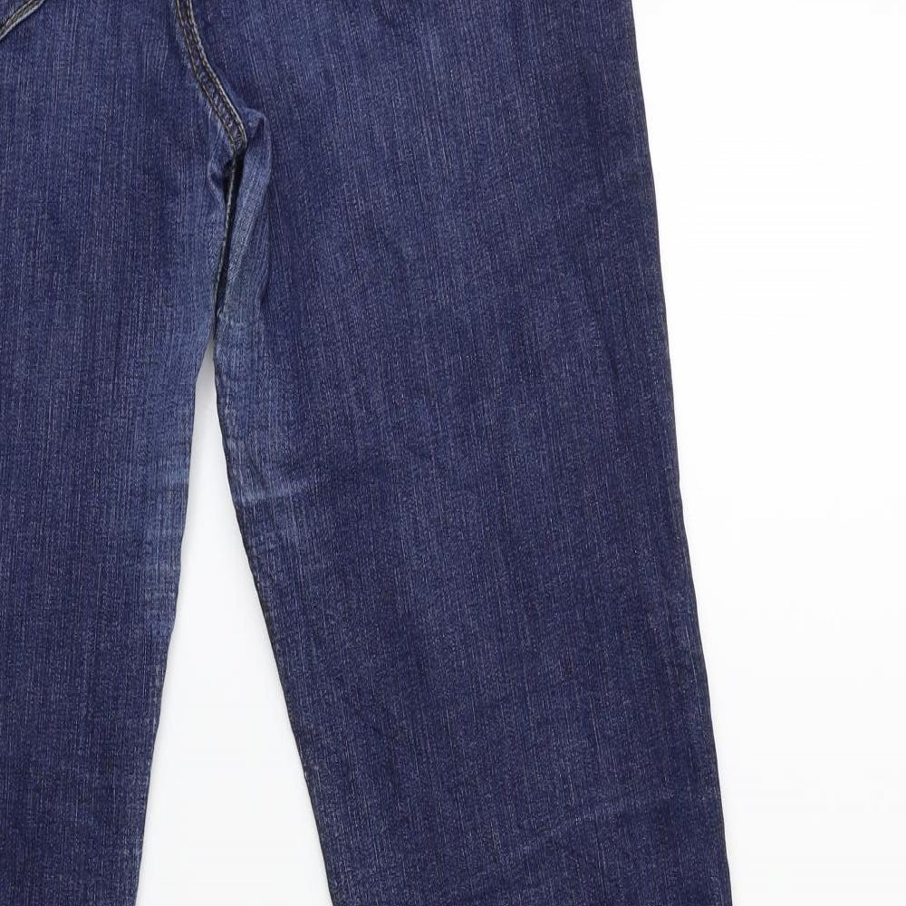 Esprit Womens Blue  Denim Straight Jeans Size 30 in L30 in
