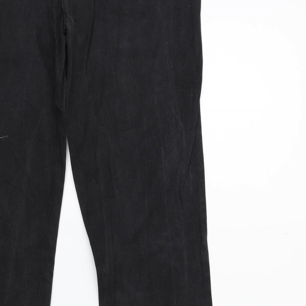 EDC Womens Grey  Denim Straight Jeans Size 6 L31 in