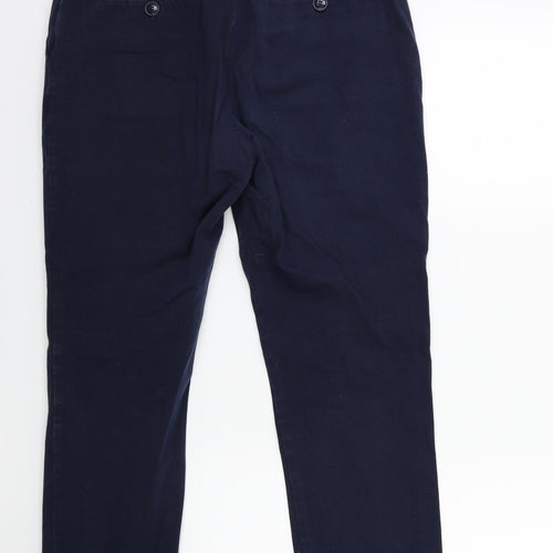 White Stuff Womens Blue   Trousers  Size 12 L26 in