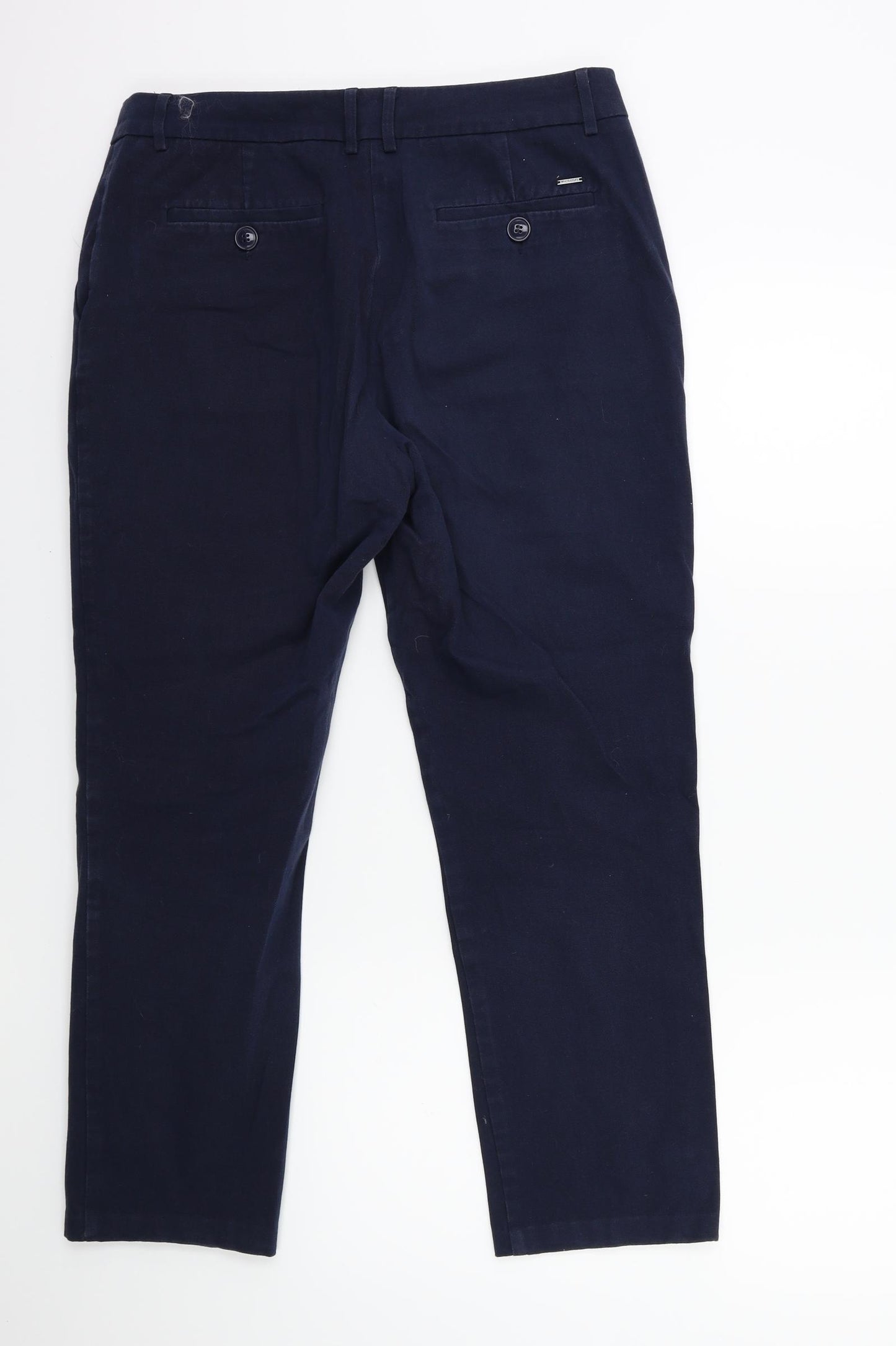White Stuff Womens Blue   Trousers  Size 12 L26 in