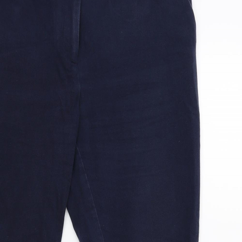 White Stuff Womens Blue   Trousers  Size 12 L26 in