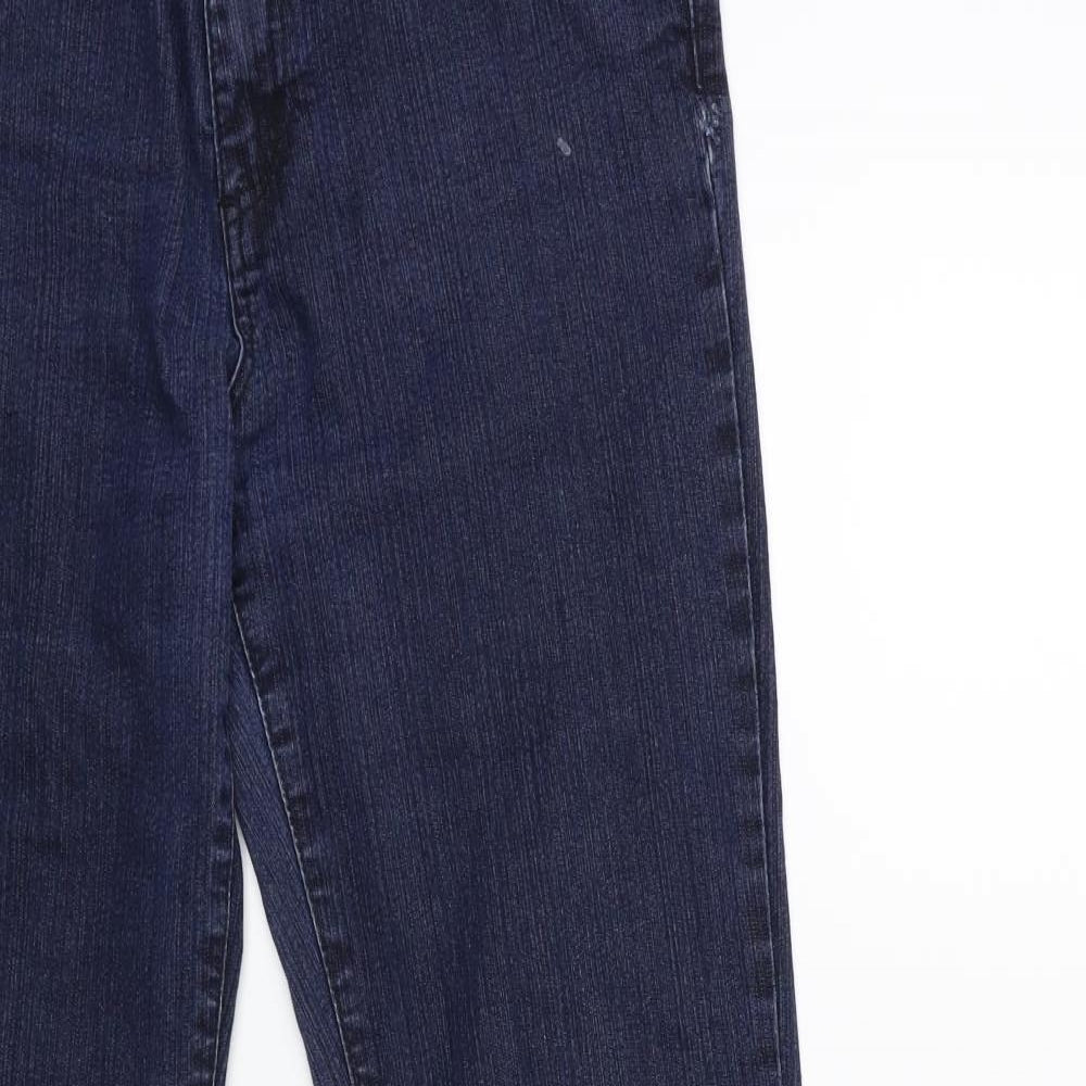 Original Denim Womens Blue  Denim Straight Jeans Size 12 L31 in