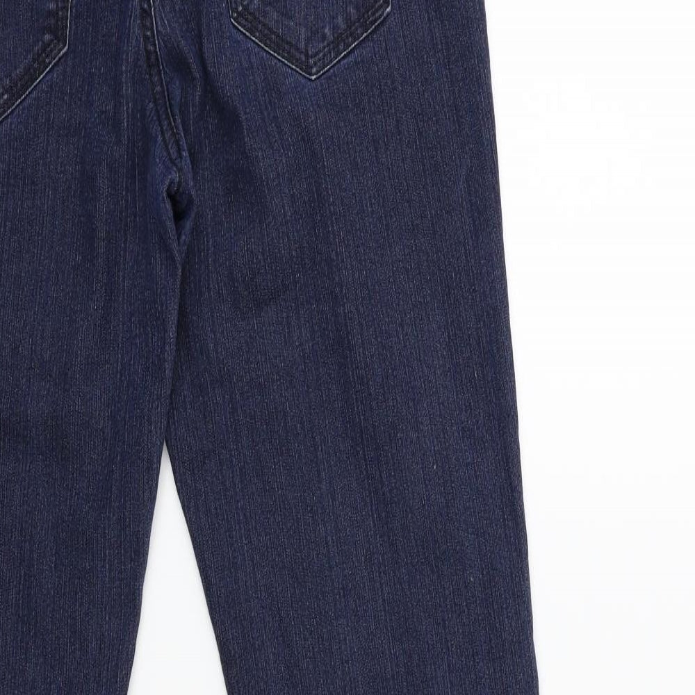Original Denim Womens Blue  Denim Straight Jeans Size 12 L31 in