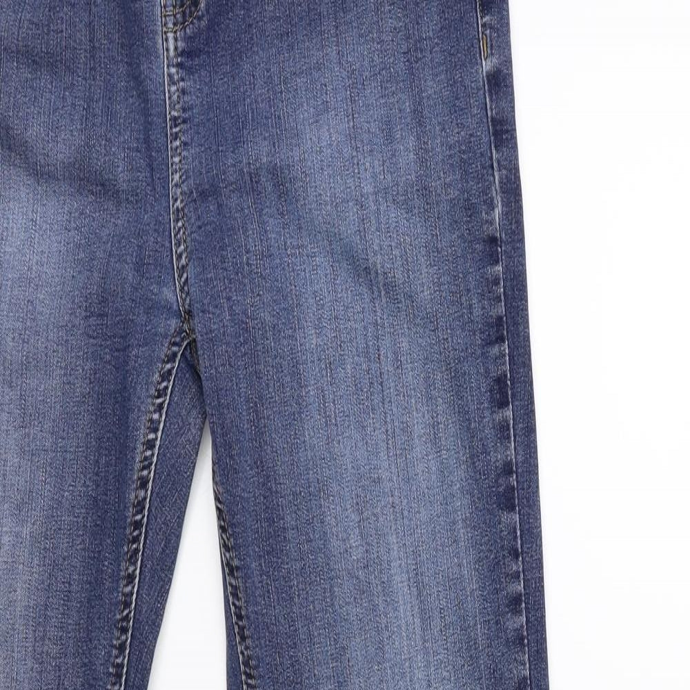 Per Una Womens Blue  Denim Skinny Jeans Size 10 L28 in