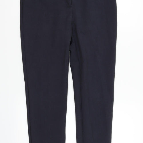 Marks and Spencer Womens Blue   Trousers  Size 10 L26 in
