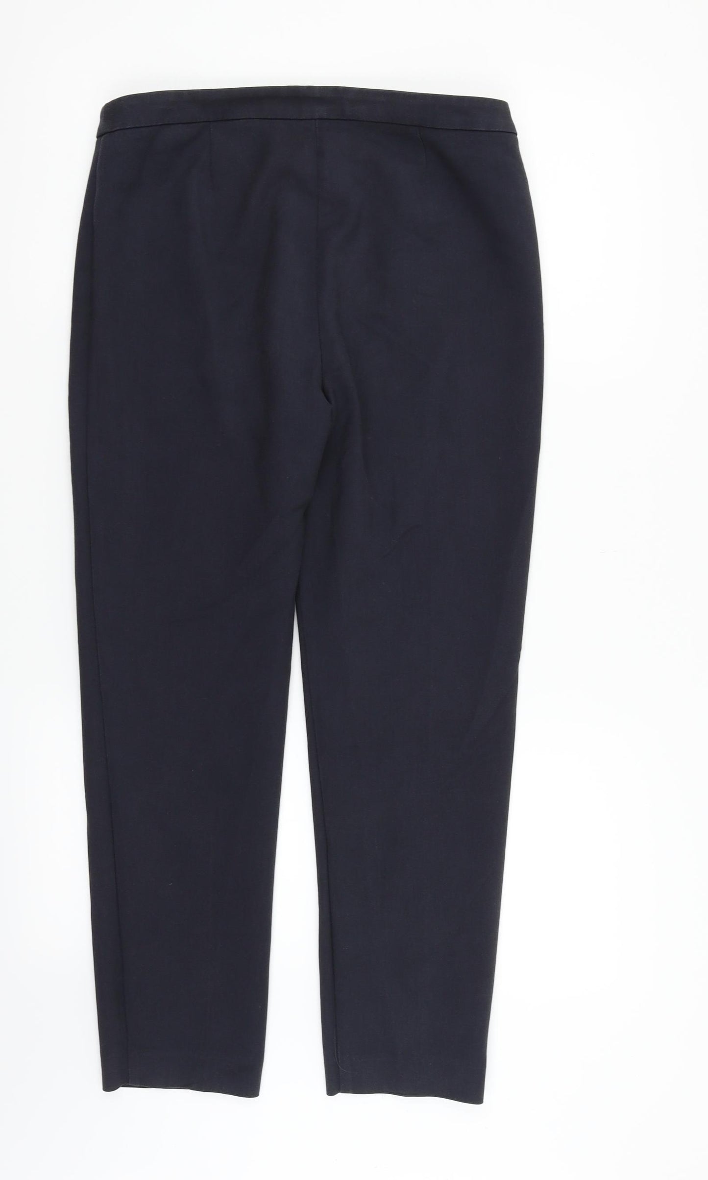 Marks and Spencer Womens Blue   Trousers  Size 10 L26 in