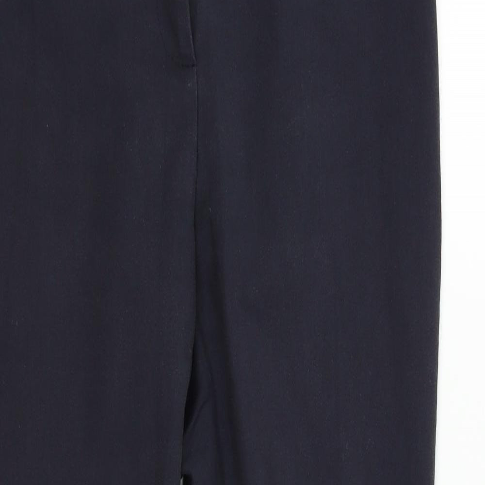 Marks and Spencer Womens Blue   Trousers  Size 10 L26 in