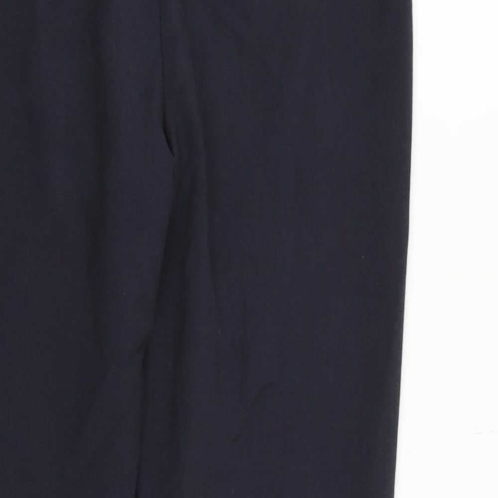 Marks and Spencer Womens Blue   Trousers  Size 10 L26 in