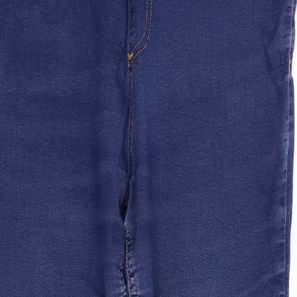 Marks and Spencer Womens Blue   Straight Jeans Size 14 L24 in
