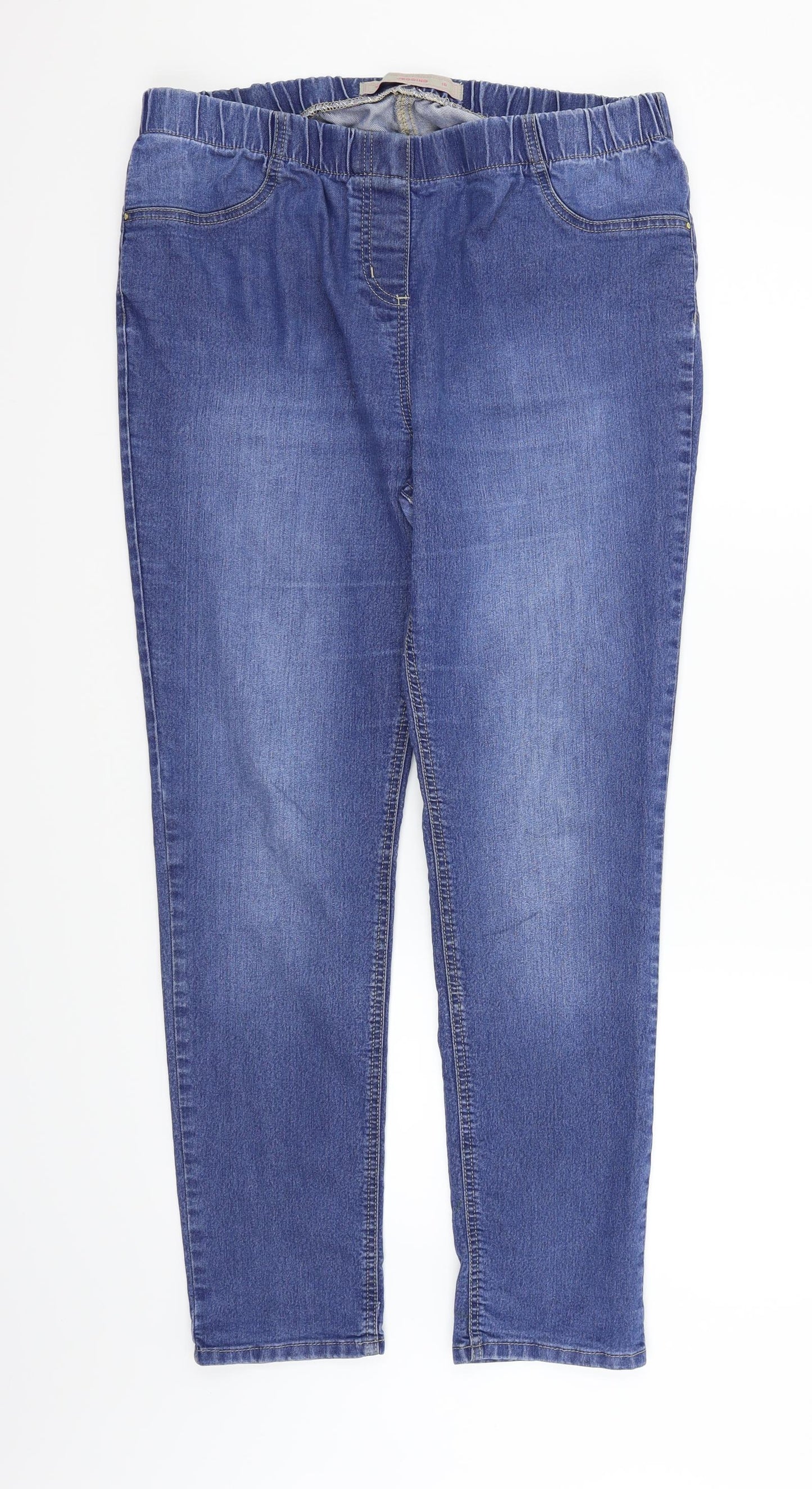TU Womens Blue   Straight Jeans Size 18 L29 in