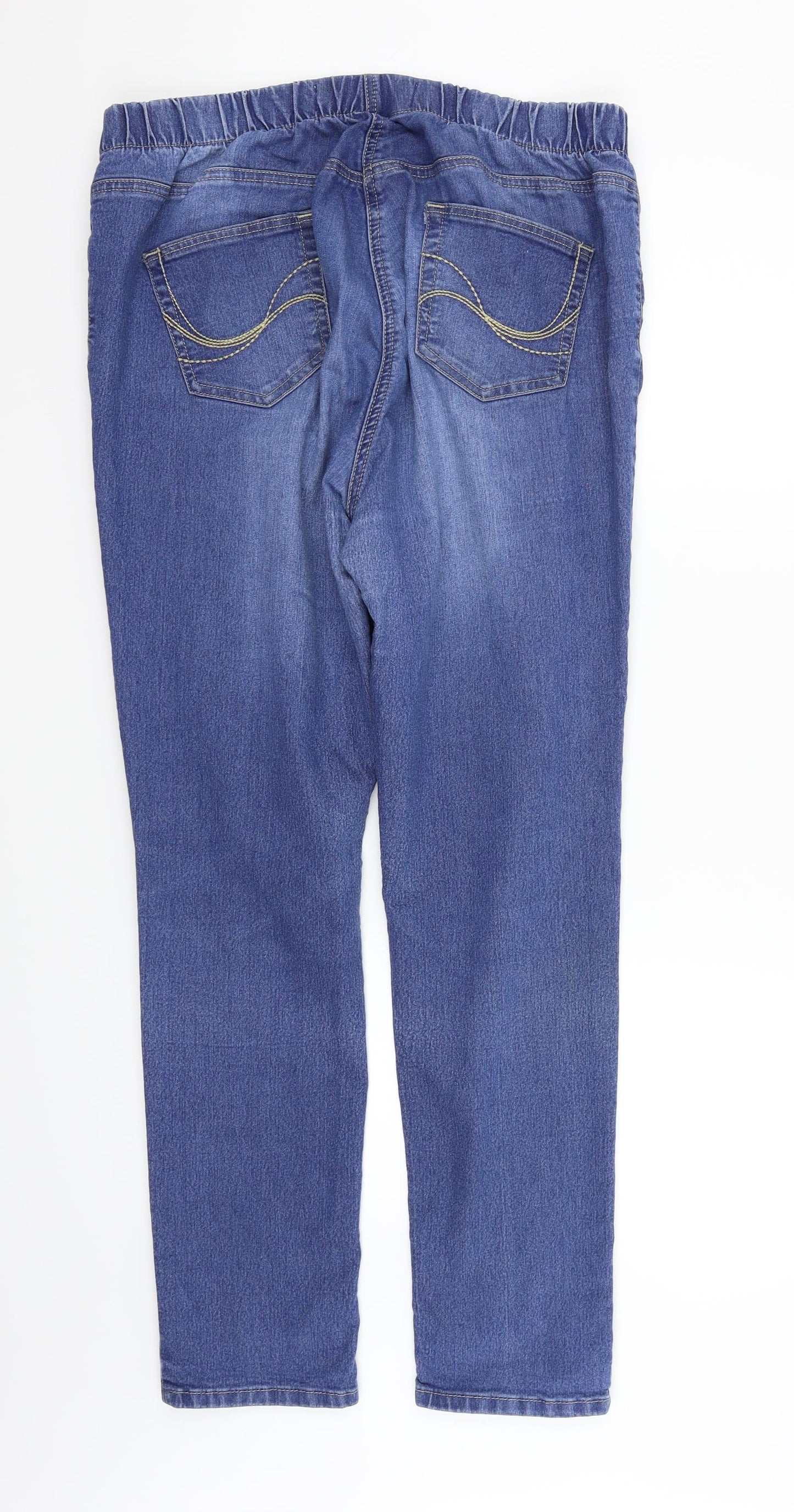 TU Womens Blue   Straight Jeans Size 18 L29 in