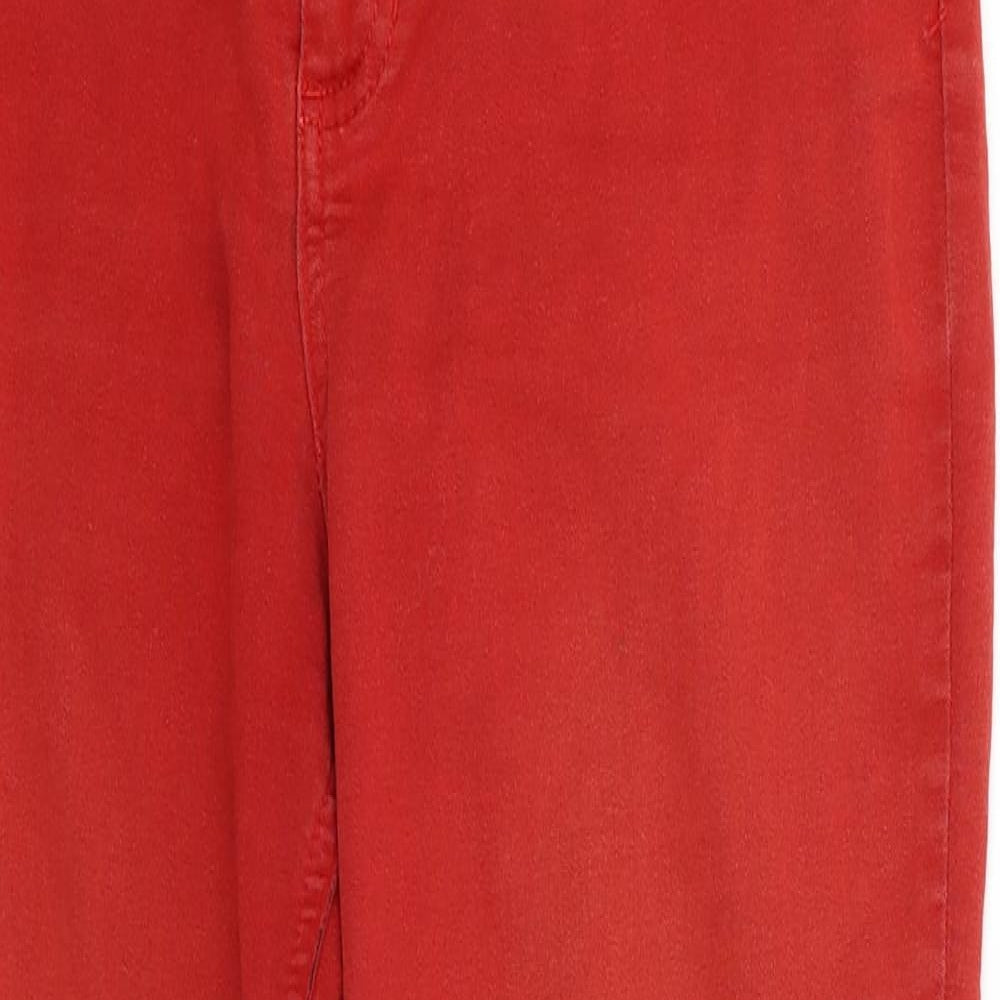 Joules Womens Red   Straight Jeans Size L L28 in