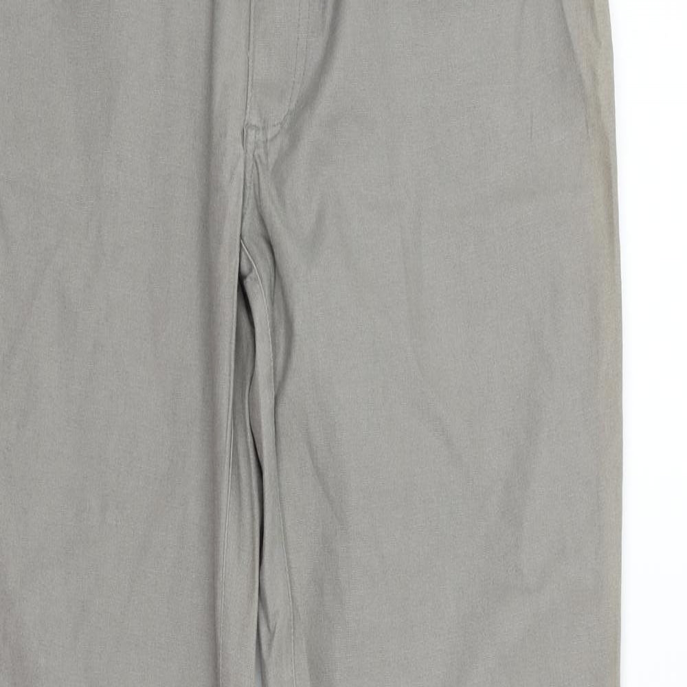 Blurr Womens Grey   Straight Jeans Size L L33 in