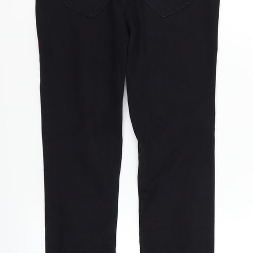 H&M Womens Black   Straight Jeans Size 6 L29 in