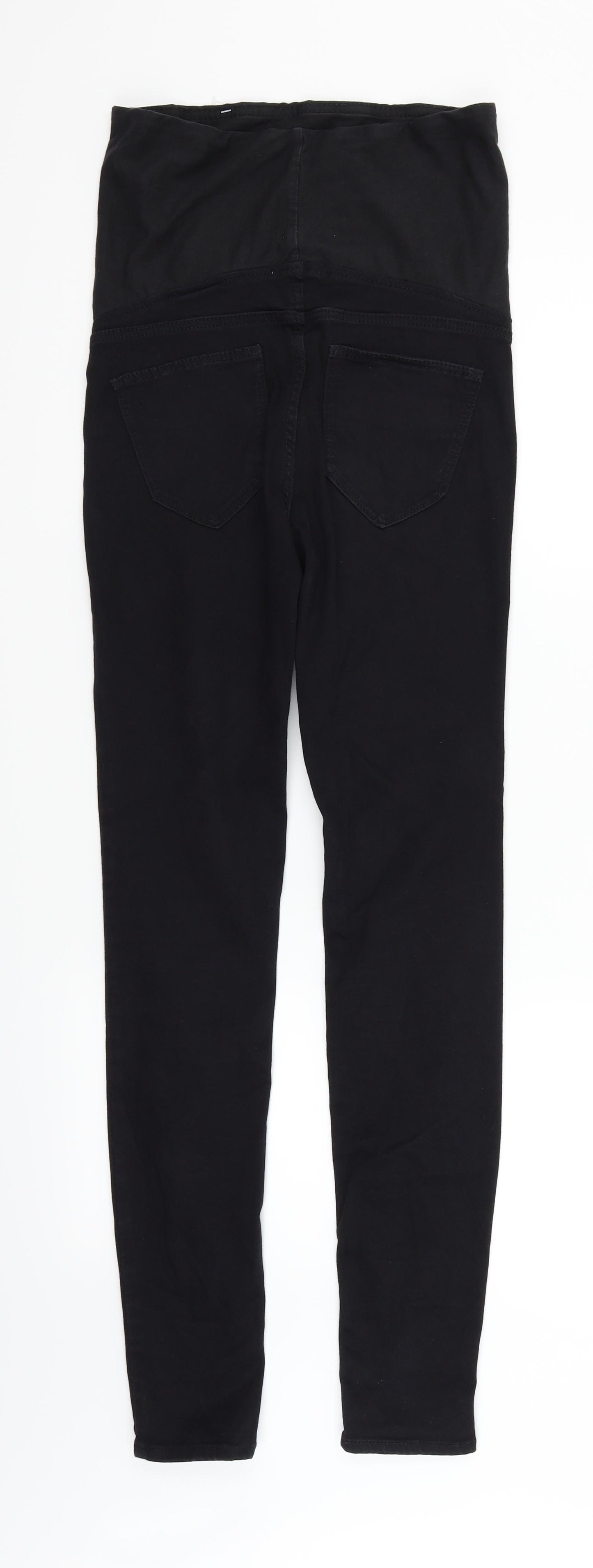 H&M Womens Black   Straight Jeans Size 6 L29 in