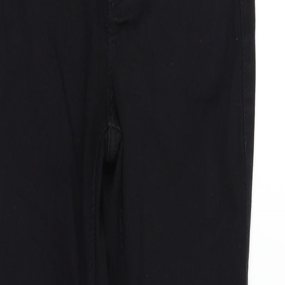 H&M Womens Black   Straight Jeans Size 6 L29 in