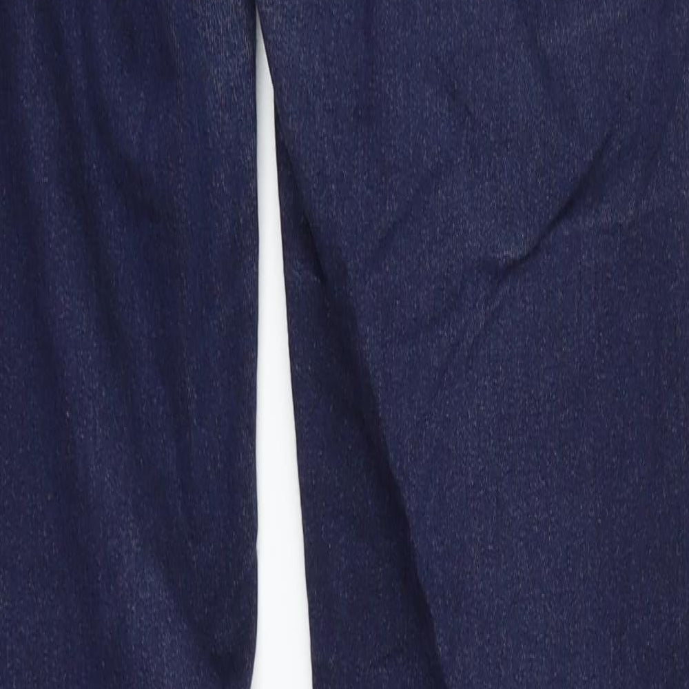 Marks and Spencer Womens Blue   Straight Jeans Size 10 L30 in