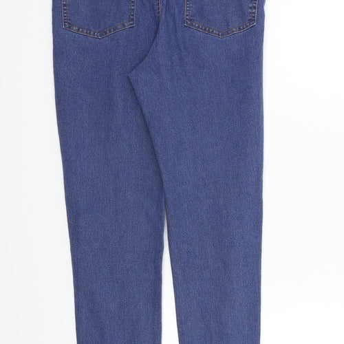 deniem & co Womens Blue   Straight Jeans Size 12 L28 in