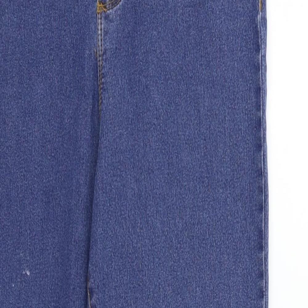 deniem & co Womens Blue   Straight Jeans Size 12 L28 in
