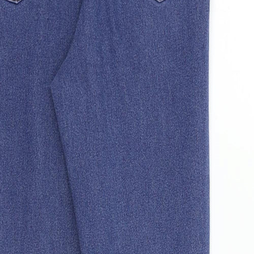 deniem & co Womens Blue   Straight Jeans Size 12 L28 in