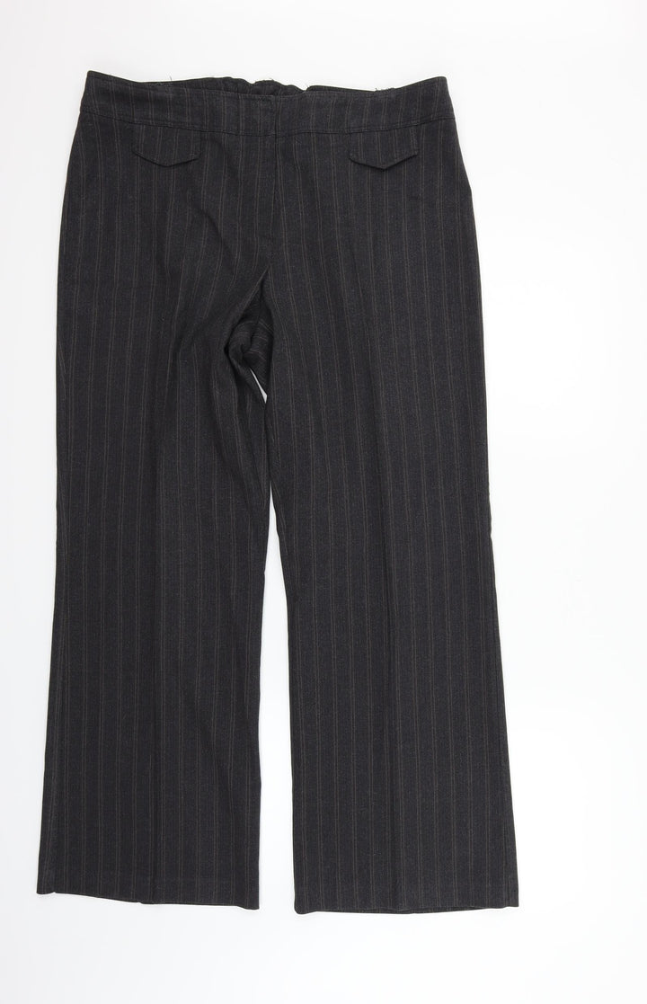 BHS Womens Black   Trousers  Size 16 L29 in