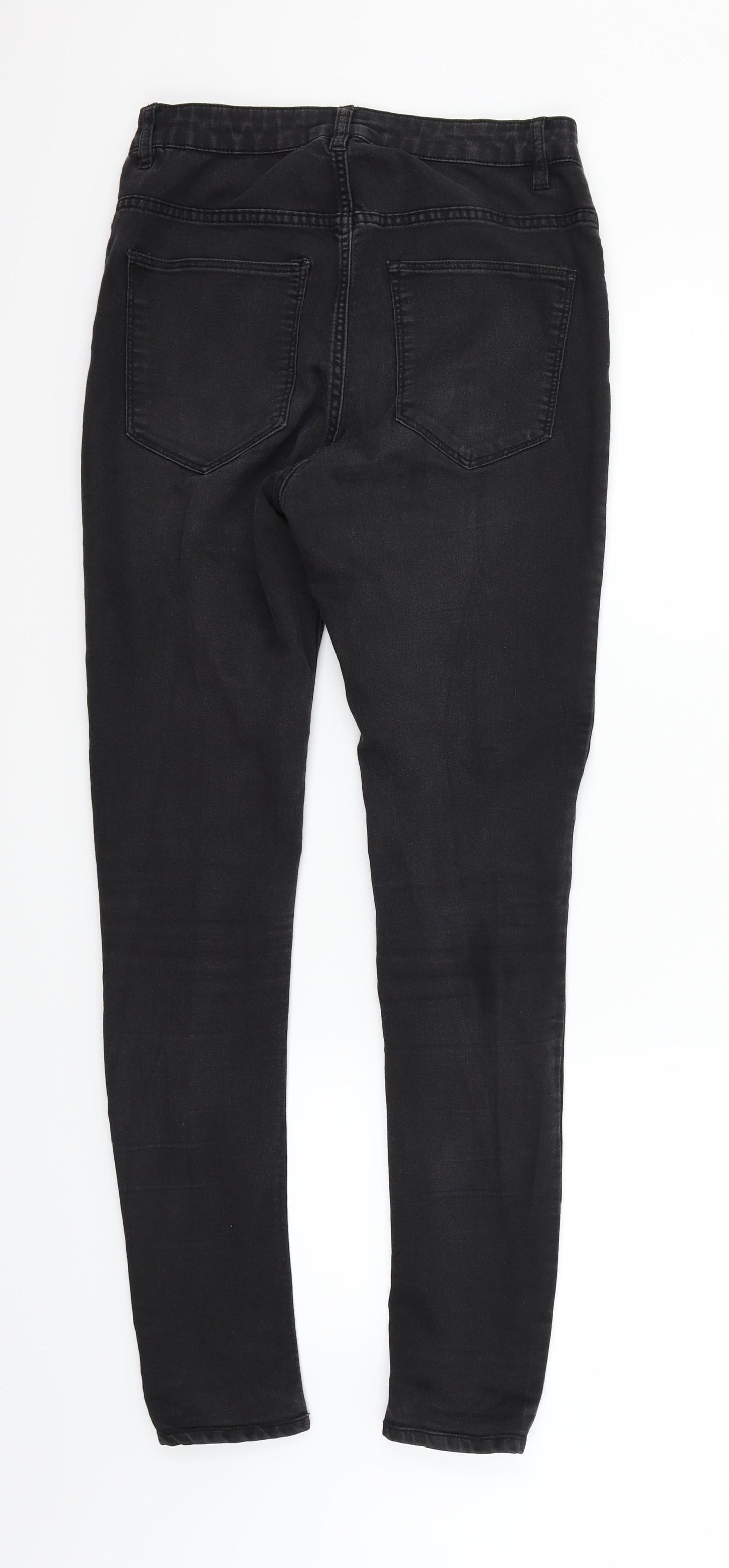 Divided Womens Black   Straight Jeans Size 12 L31 in