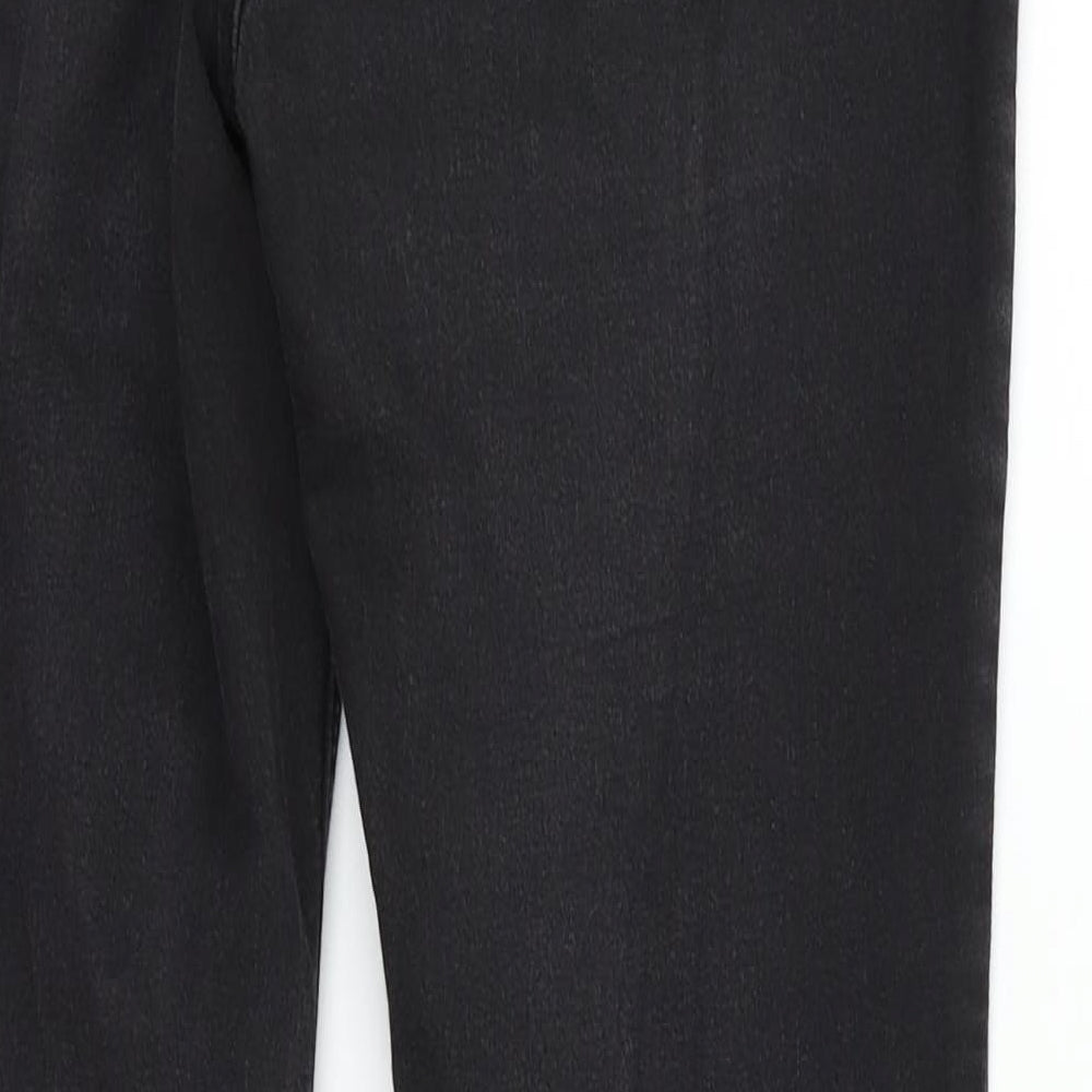 Divided Womens Black   Straight Jeans Size 12 L31 in