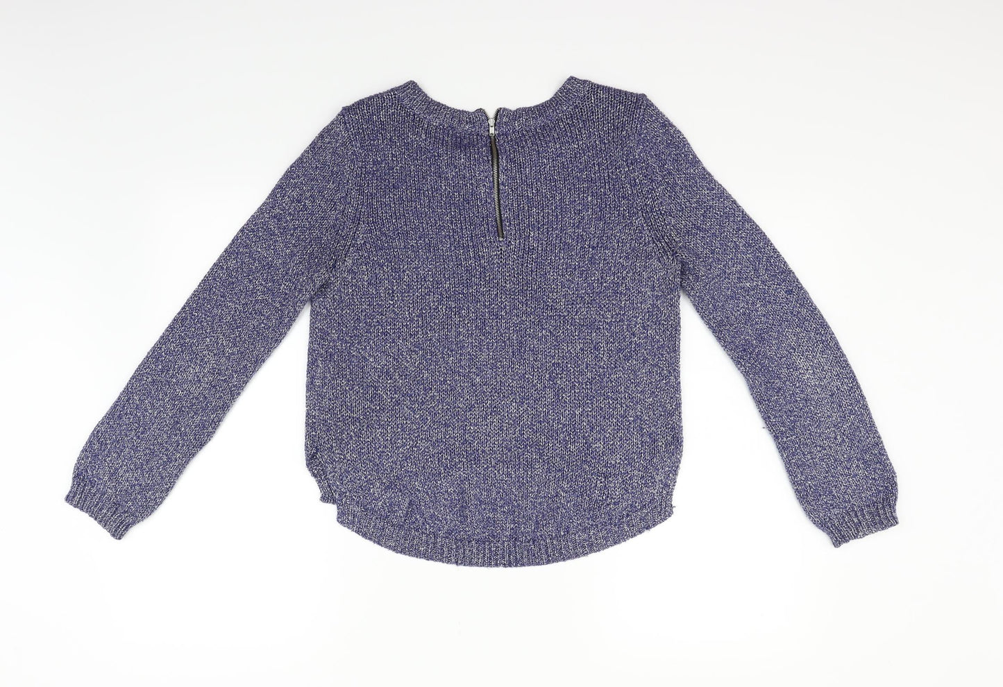 Divided Womens Blue   Pullover Jumper Size 8