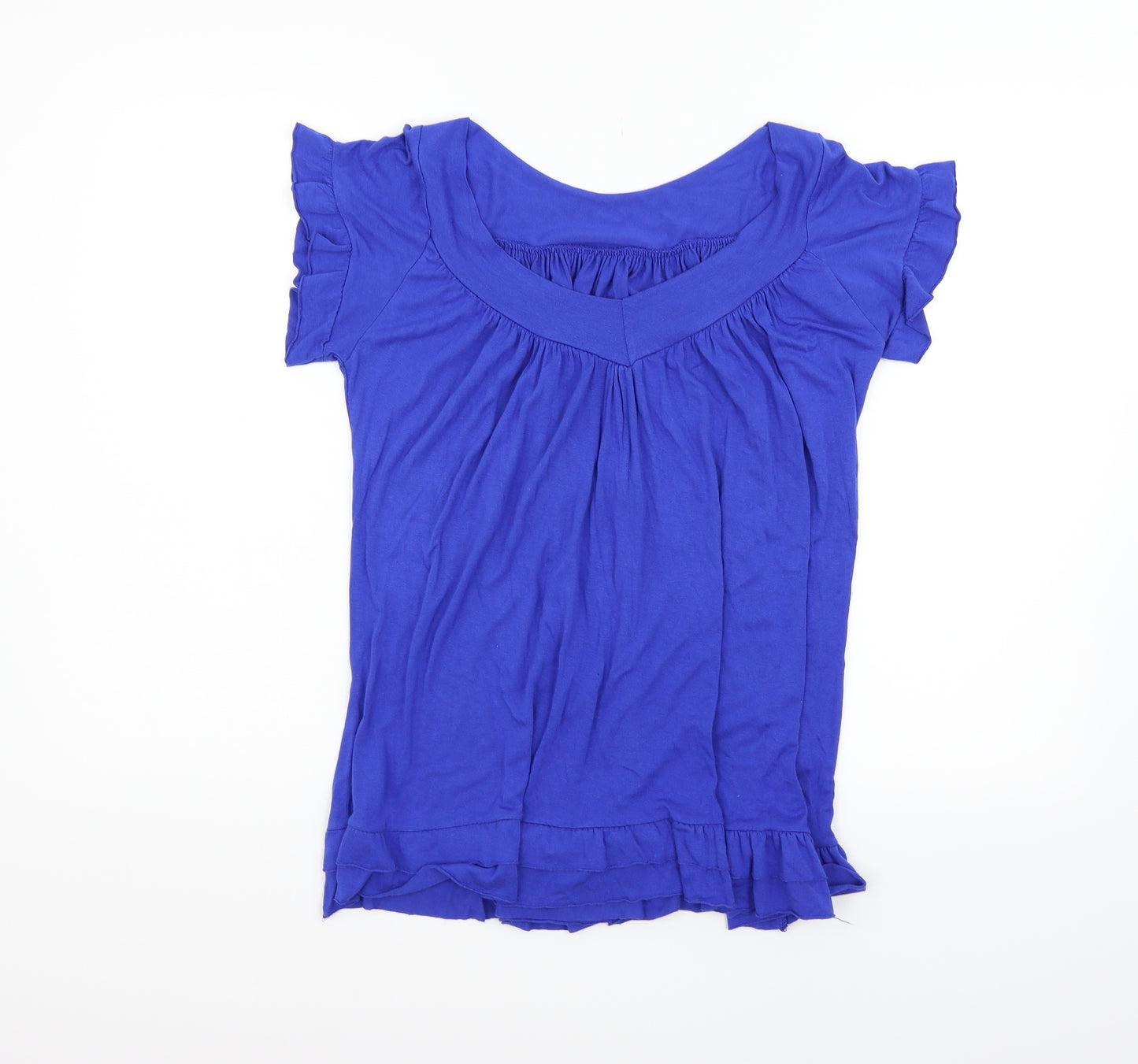 Preworn Womens Blue   Basic T-Shirt Size M