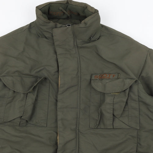 SCOTT Mens Green   Jacket Coat Size XL