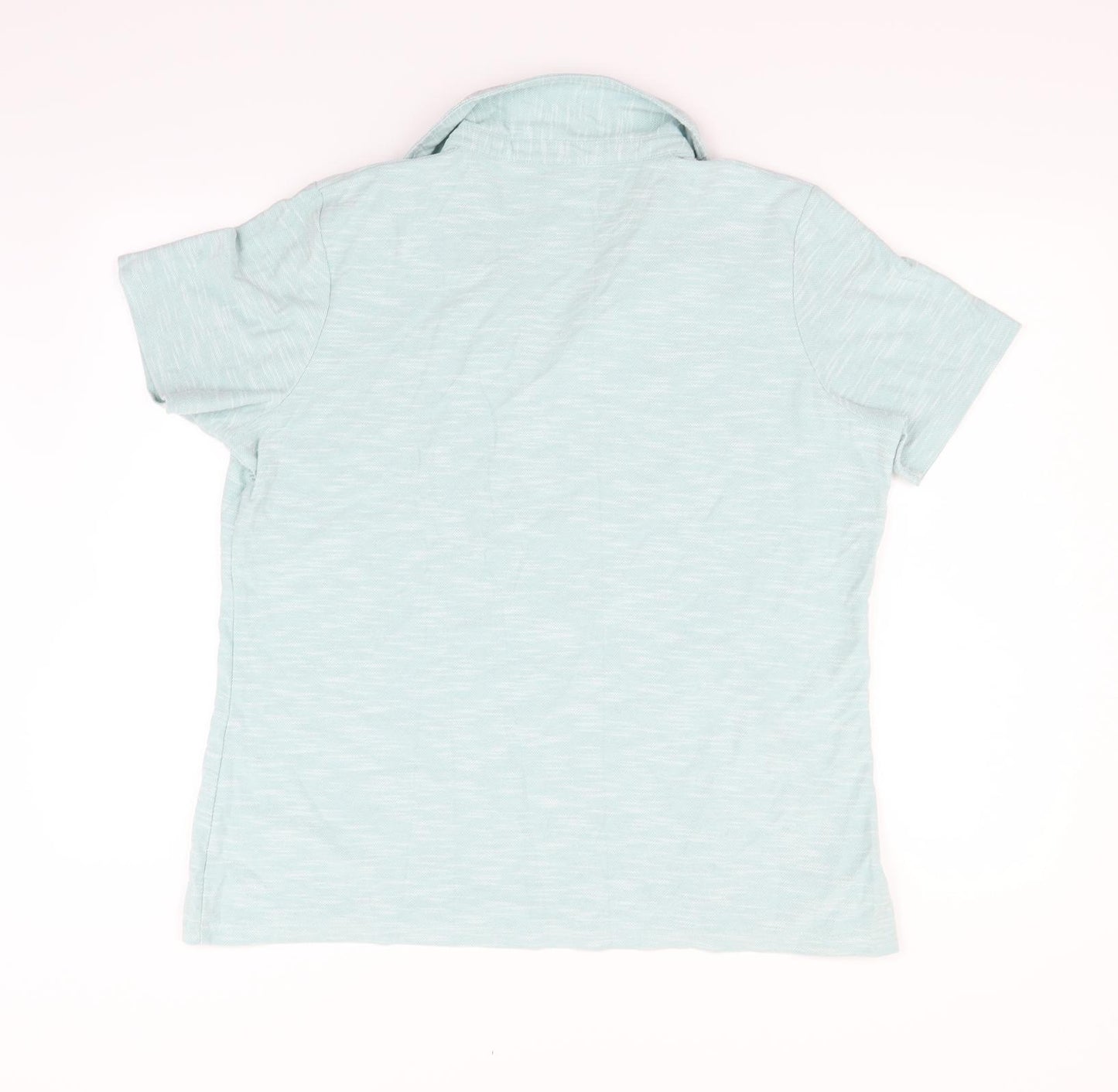 Cotton Traders Womens Green   Basic Button-Up Size 20