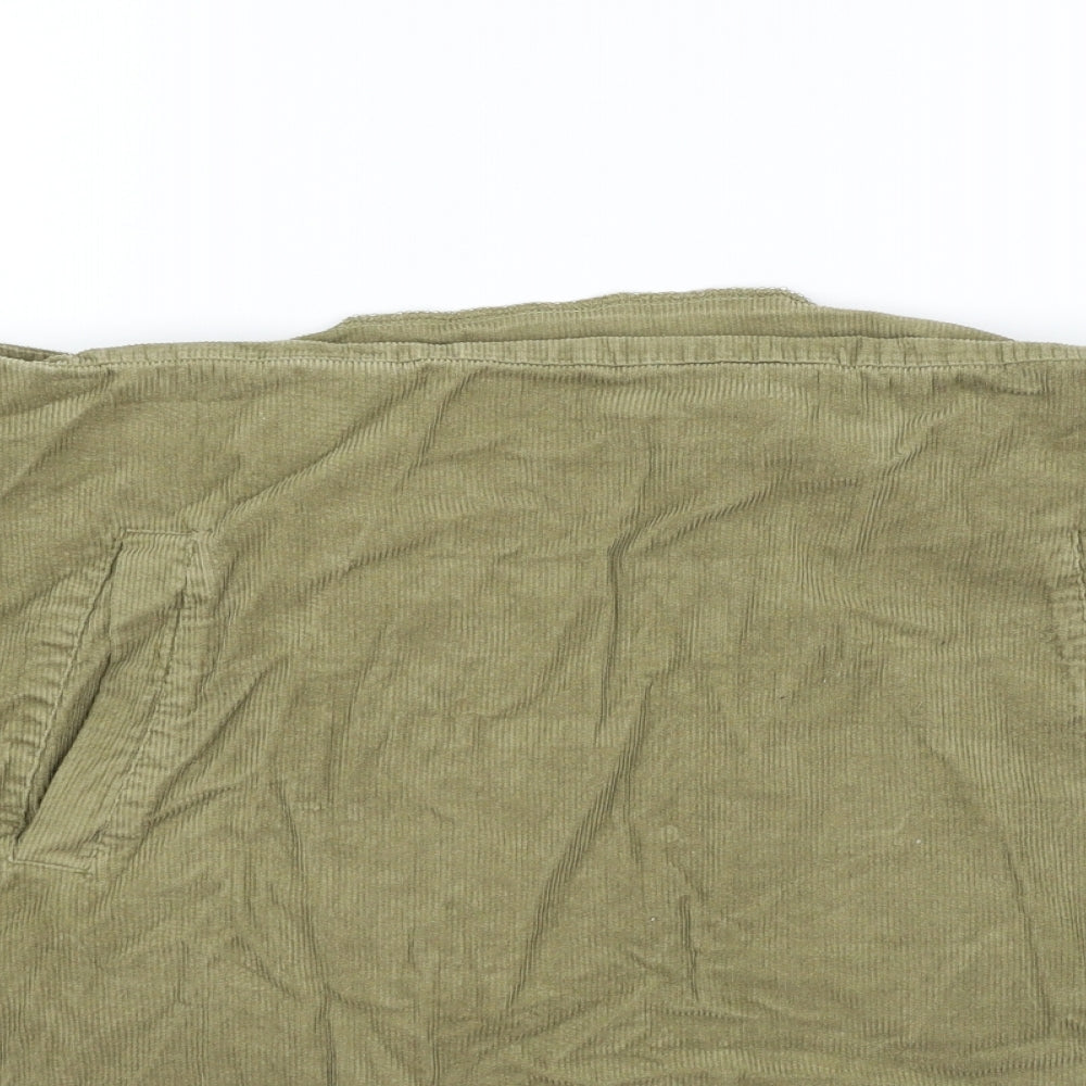 New Look Womens Green   Flare Skirt Size 16