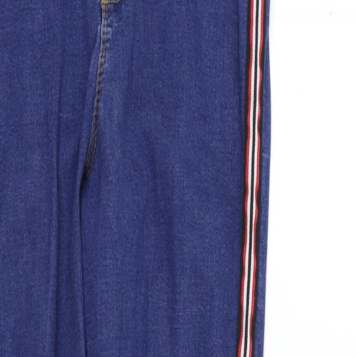 deniem & co Womens Blue   Straight Jeans Size 8 L30 in