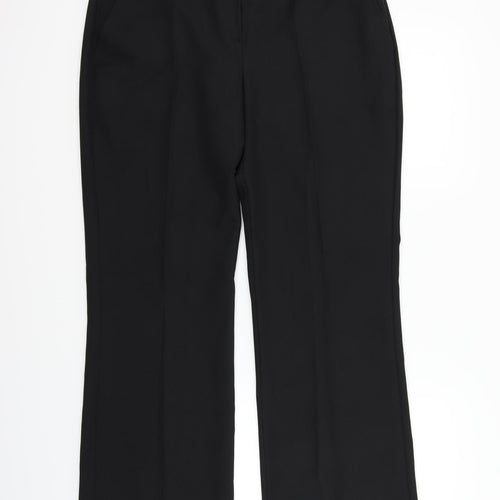 Marks and Spencer Womens Black   Trousers  Size 14 L30 in