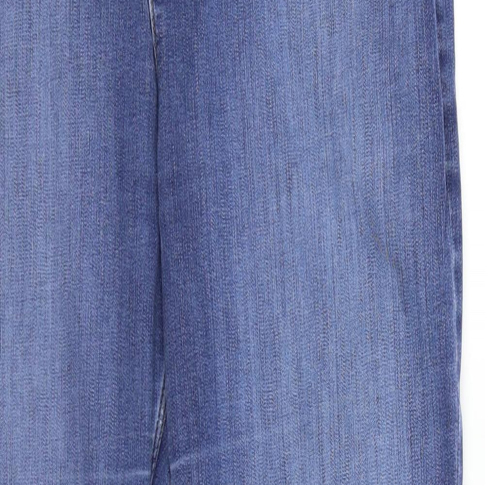 Marks and Spencer Womens Blue   Straight Jeans Size 18 L30 in