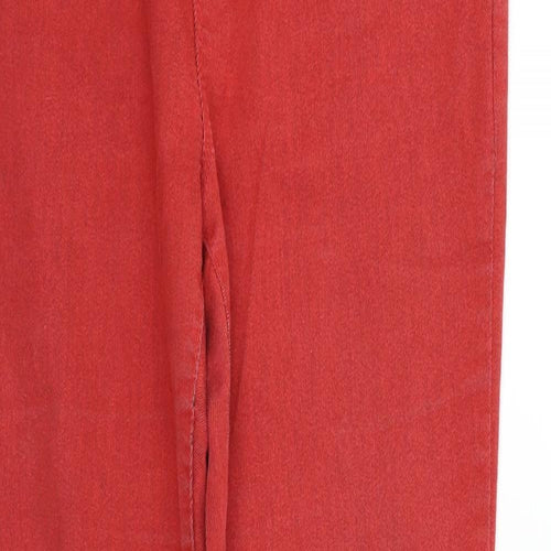 Dorothy Perkins Womens Red   Trousers  Size 12 L31 in