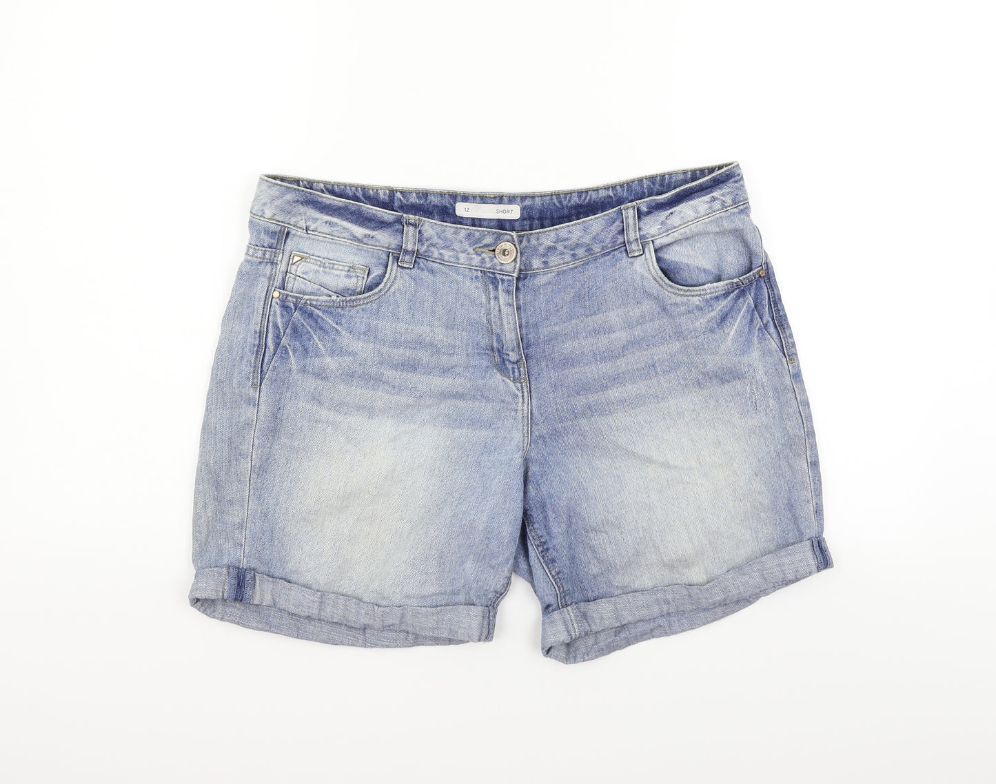 Nutmeg Womens Blue   Chino Shorts Size 12