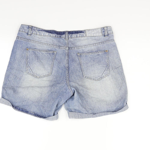 Nutmeg Womens Blue   Chino Shorts Size 12