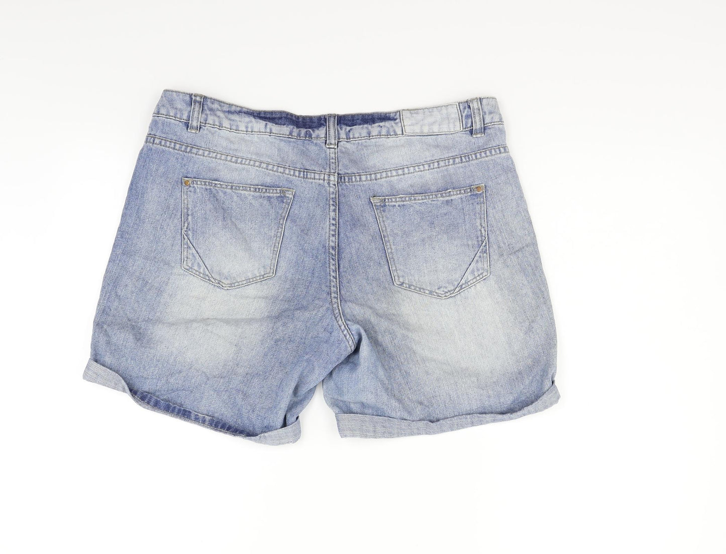 Nutmeg Womens Blue   Chino Shorts Size 12