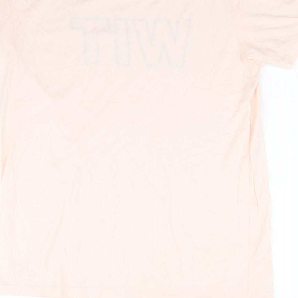 wit Womens Pink   Camisole T-Shirt Size M