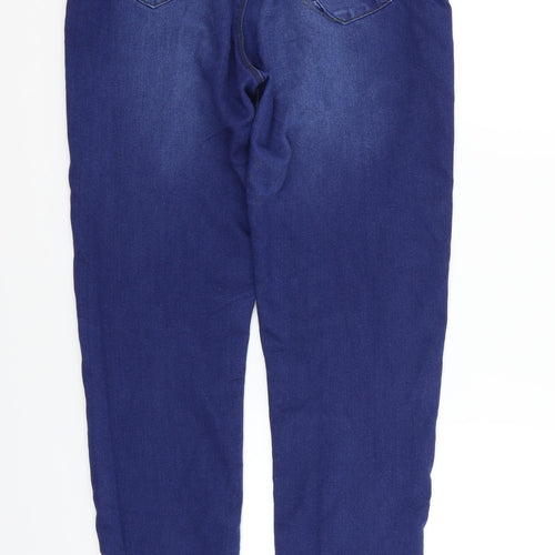 365 Womens Blue   Straight Jeans Size 14 L32 in