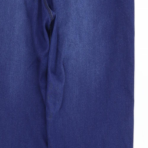 365 Womens Blue   Straight Jeans Size 14 L32 in