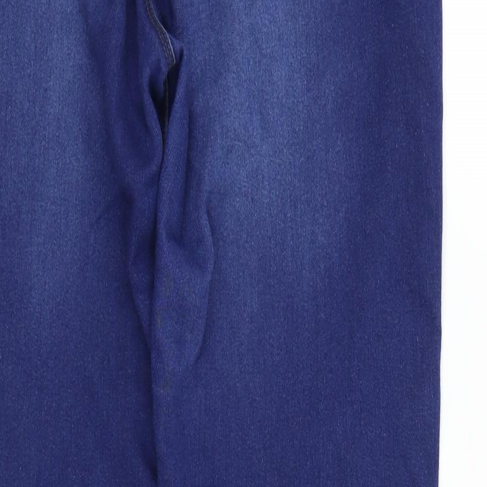 365 Womens Blue   Straight Jeans Size 14 L32 in