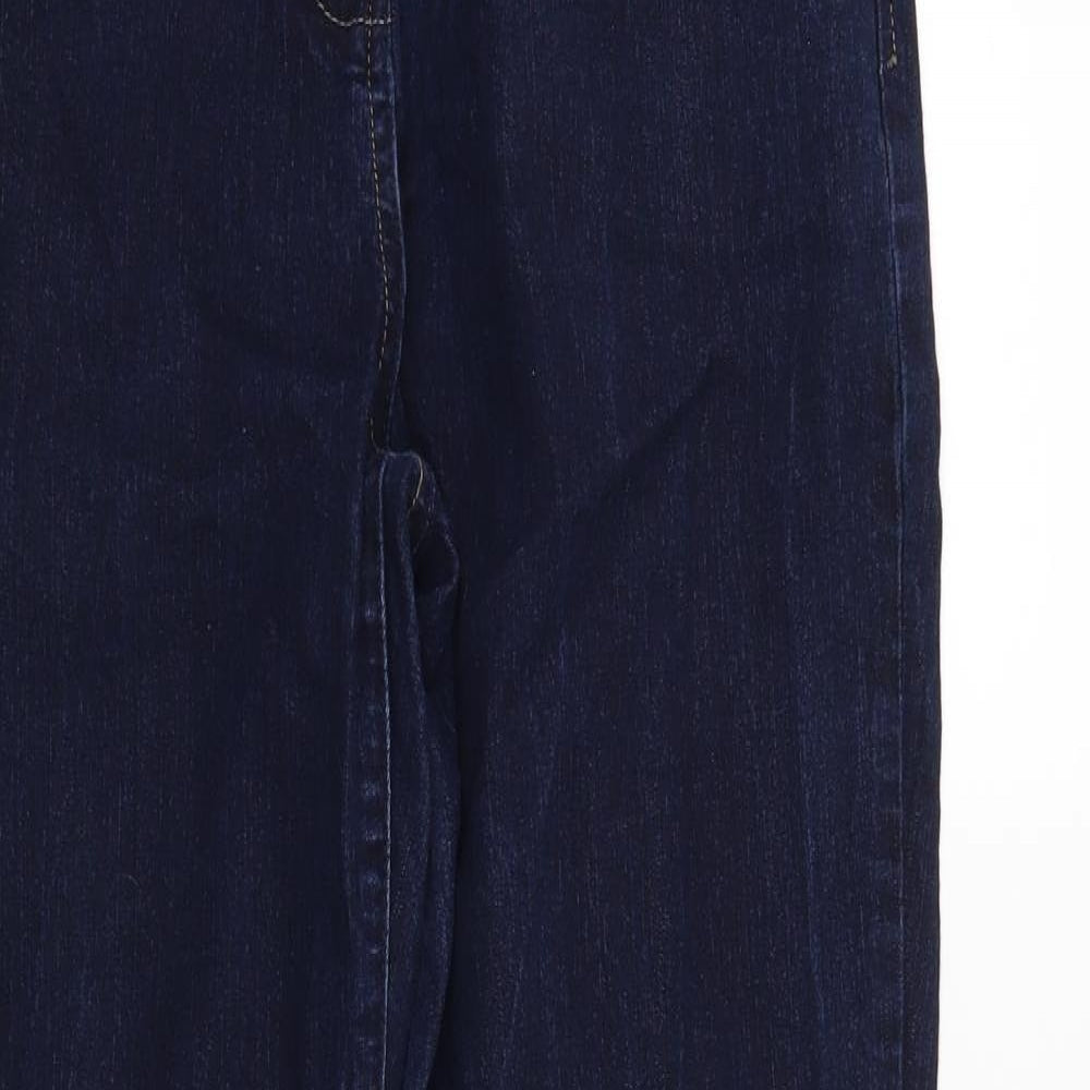 TU Womens Blue   Straight Jeans Size 14 L28 in
